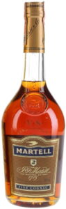 More brown label and a bigger swallow in the blob; Italian import by Seagram Italia (1990s)
