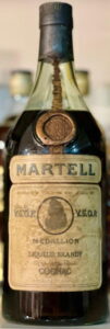 Fine champagne cognc is printed below 'Liqueur brandy'; South-Asian import