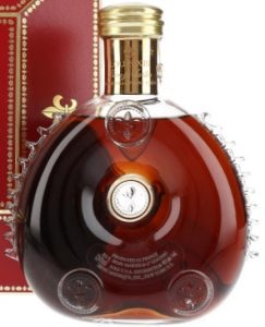 With a see-through plastic label; 750ml ; import by Remy Amerique (with the 1989 governmental warning)