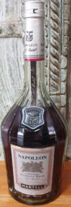 700ml and 40%vol placed higher; with a Duty Free Sade (DFS) sticker on the back; no importer data