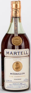 Fine Champagne; 73cl (1960s). Stated is: 'Litri idrati 0,730'. Italian: Ditta Carlo Salengo.