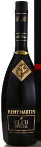 70cl Club Special; Club is printed larger than special; QSS on a plaquette around the neck