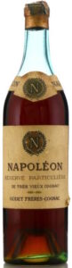 De Très Vieux Cognac, Réserve particulière with shoulder label, short cork (1930-40s)