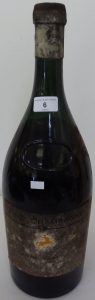 With 'Fine champagne' on top of the label; after 1935