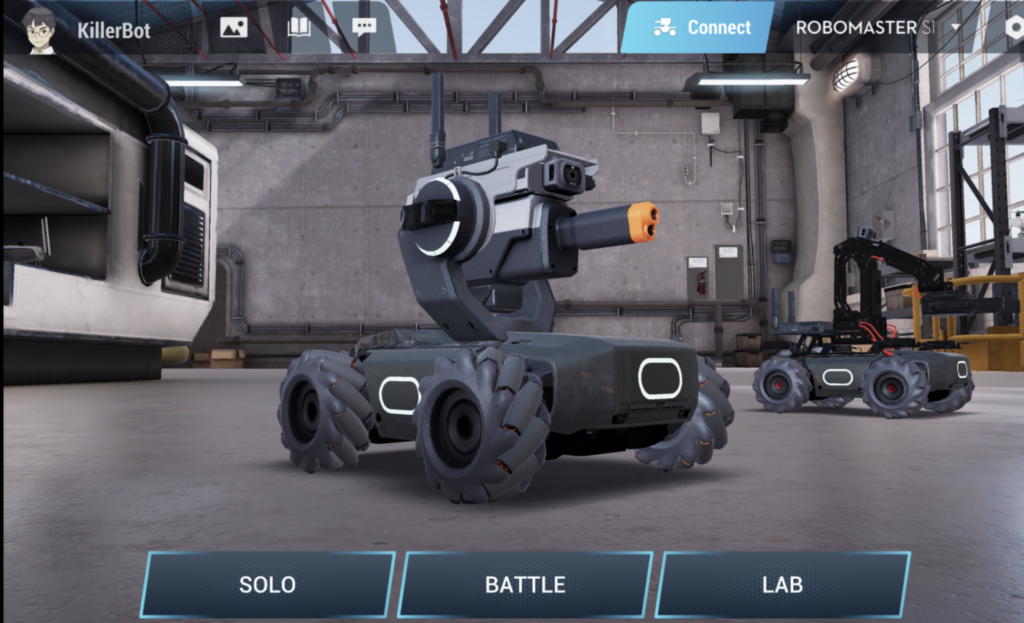 Hack into the DJI Robomaster S1 Battle Bot in 5 Minutes
