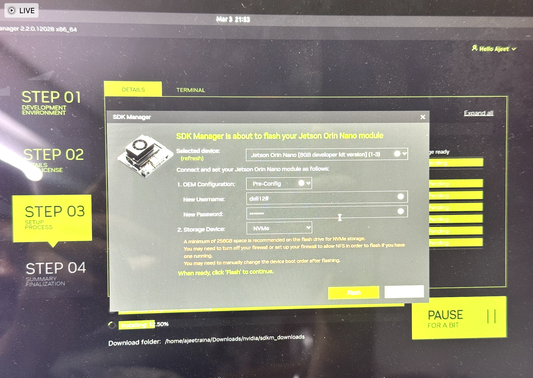 How to upgrade Jetpack 5.X to 6.X on NVIDIA Jetson Orin Nano Super ...
