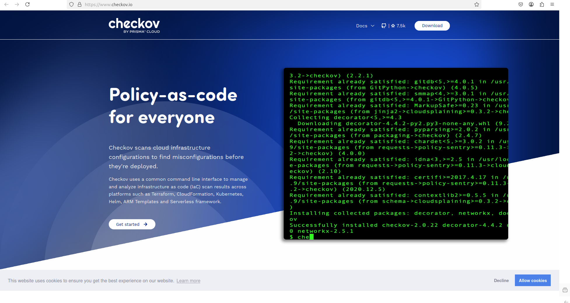 Checkov Install