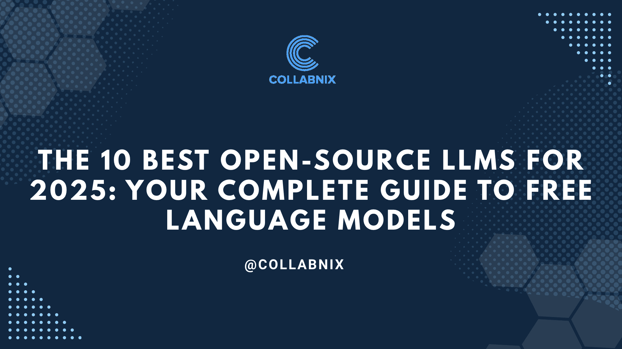 Best Open Source LLMs 2025: Top Free Language Models