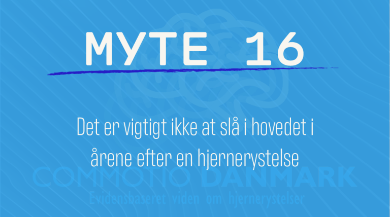 Hjernerystelsesmyte 16