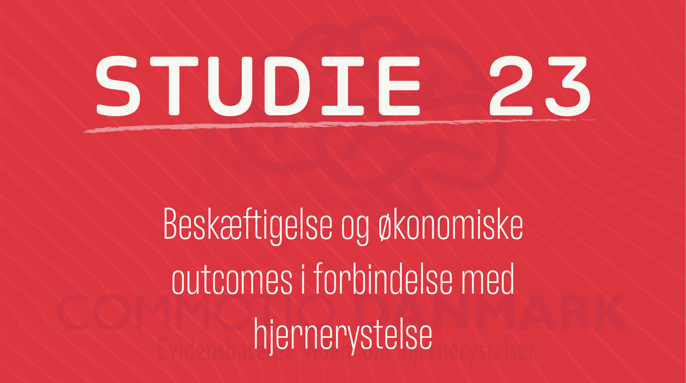 Studie-23@2x Beskæftigelse og økonomiske outcomes efter hjernerystelse