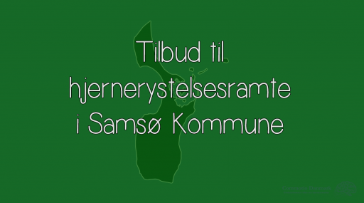 Tilbud til hjernerystelsesramte i Samsø Kommune