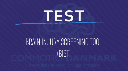 Brain Injury Screening Tool - Hjernerystelse | Commotio Danmark