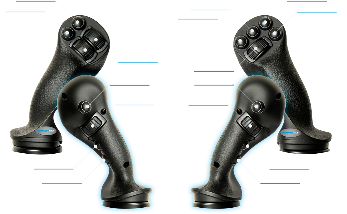 Compacttilt HS2 Styresystem Joysticks