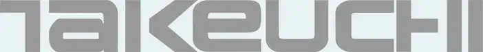 takeuchi logo — compatibel met CompactTilt draaikantelstukken en kantelstukken