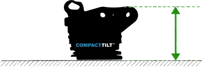 Compacttilt-tilt — lav installationshøjde
