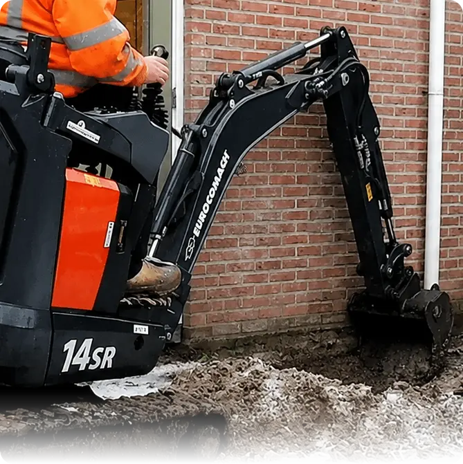 Arbejde langs mure
