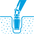 Cylinderløst design Compacttilt-tilt