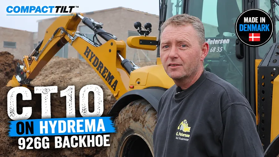 See the CT10 in action on a Hydrema 926G trencher