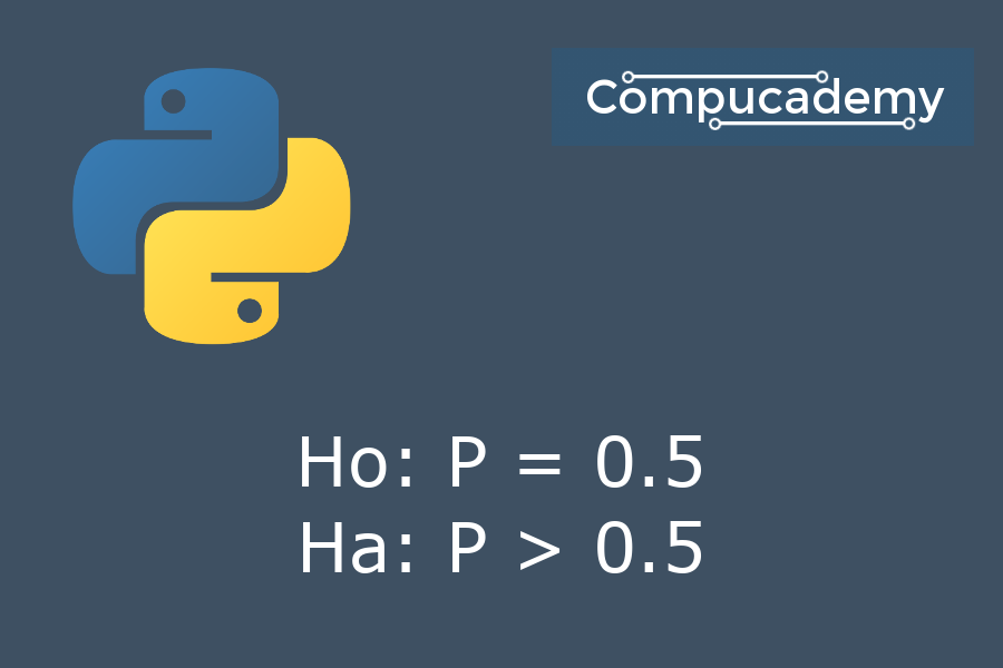 null hypothesis python