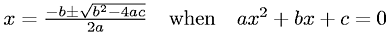 quadratic formula in python for rsa decryption