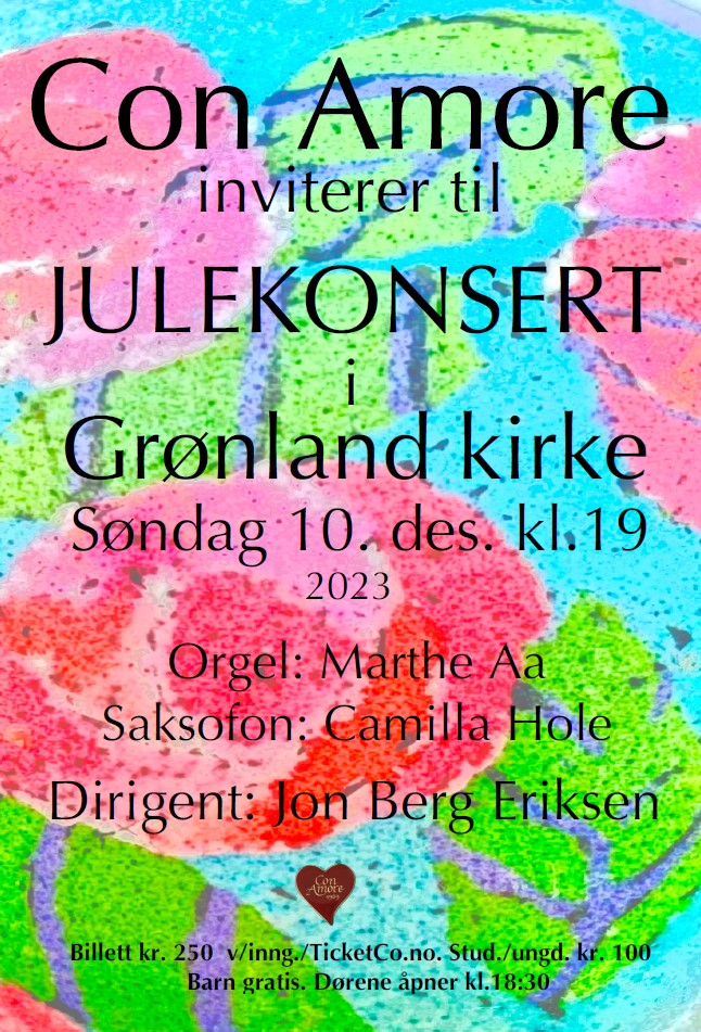 Julekonsert 10.desember