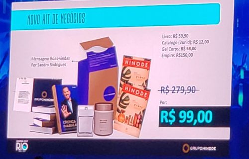 Novo Kit de Negócios Hinode 4.0 : Livro + Empire + Gel Corps + Catálogos