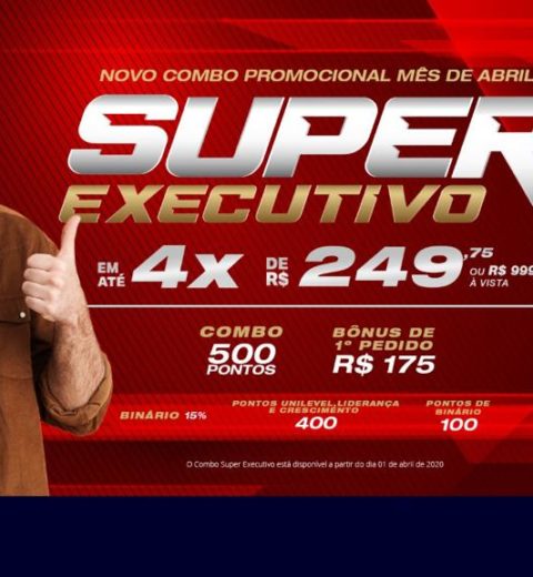 PROMOÇÃO SUPER COMO EXECUTIVO