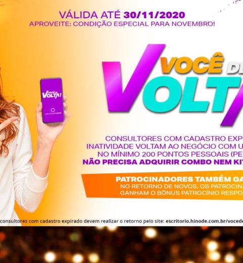Voce de Volta Hinode 2020