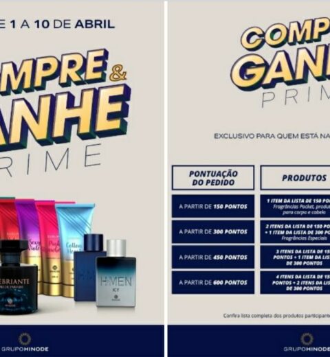 Compre e Ganhe Hinode Prime