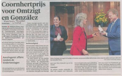 Coornhertprijs voor Omtzigt en González