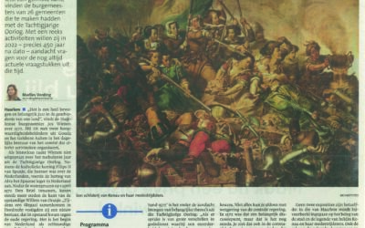 Persbericht: 1572 is nog steeds actueel