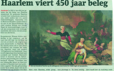 Persbericht: Haarlem viert 450 jaar beleg