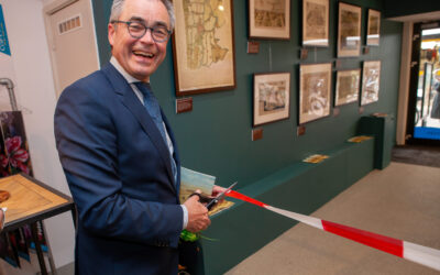Tentoonstelling beleg in beeld. Opening door burgmeester