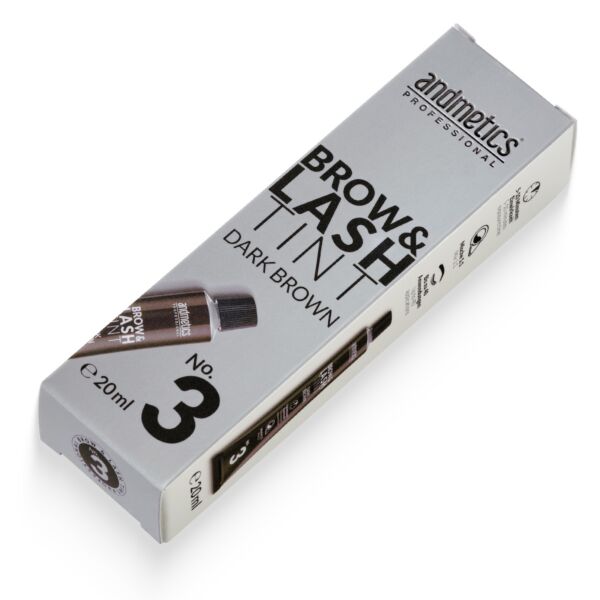 Andmetics Mörkbrun 20 ml färg (Vegansk)