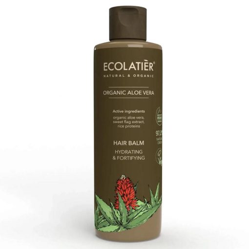 ekologiskt balsam för torrt hår med aloe vera från Ecolatiér