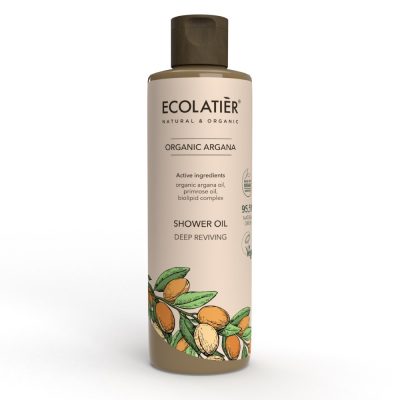 Ekologisk duscholja för torr hud med arganolja från Ecolatiér