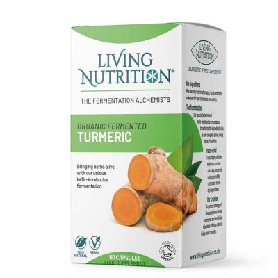 living nutrition fermenterad gurkmeja kosttillskott