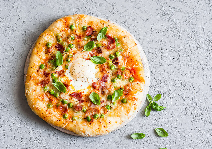 frokost pizza airfryer oppskrifter