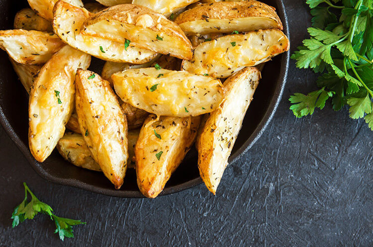 potetbåter - Cosori airfryer oppskrifter