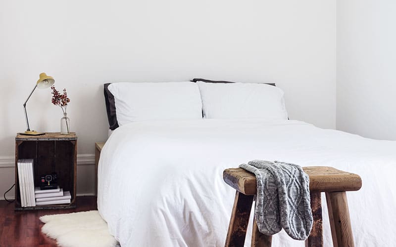 bedroom Swedish apartment rental
