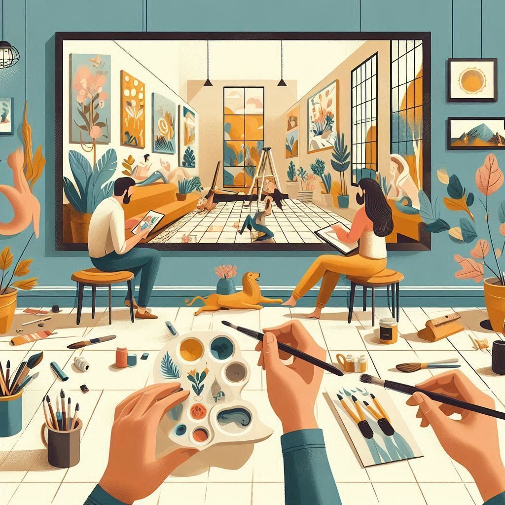 Slow art, mindful kunst beleven is beter connecteren met jezelf en goed voor je mentale gezondheid