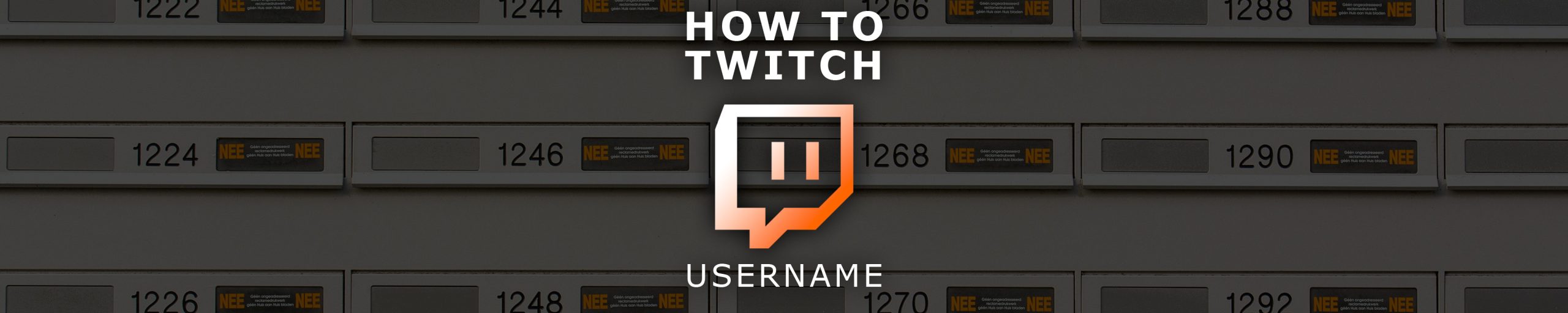 How to find a unique Twitch username?