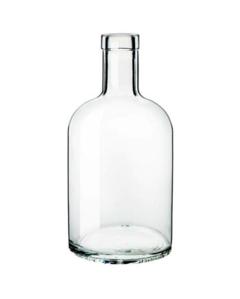Glasflaska Nocturne 1000 ml - kork - klar färg - 1 liter