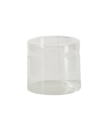Shrink cap - transparent, 39,5x37 mm