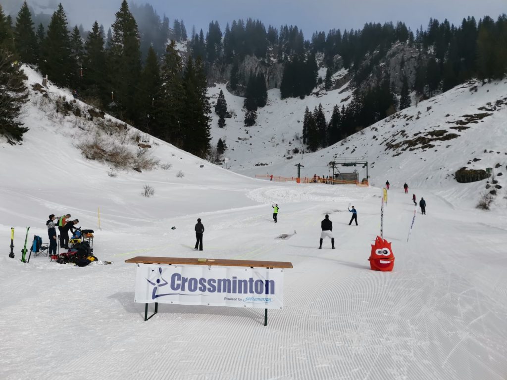 Snowminton Jubiläumsturnier in den Bayrischen Alpen