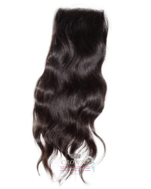 Raw Indian Lace Closure Wavy