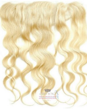 Premium Brazilian 613 Blonde Body Wave Lace Frontal