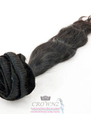 Raw Indian Clip-in Hair Extensions Wavy
