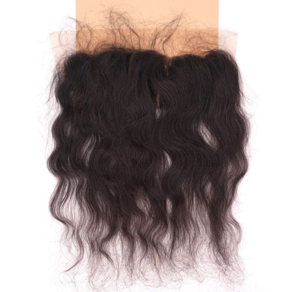 Raw Indian Curly Transparent Lace Frontal