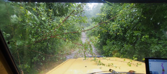 Dag 206-210 (20-24 mrt): Regen in Malawi en de grens over met Zambia